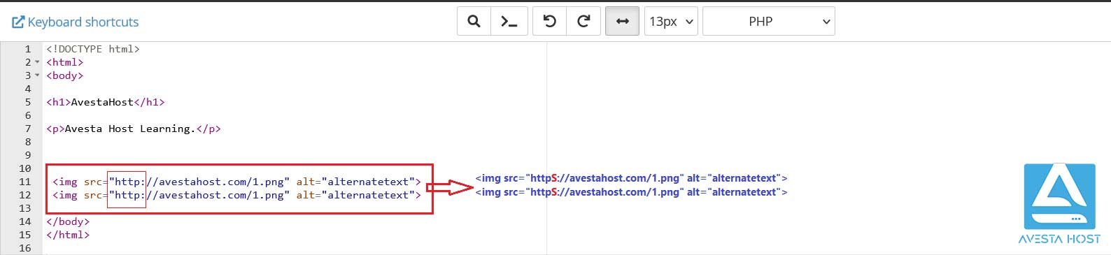 رفع خطای Mixed Content
